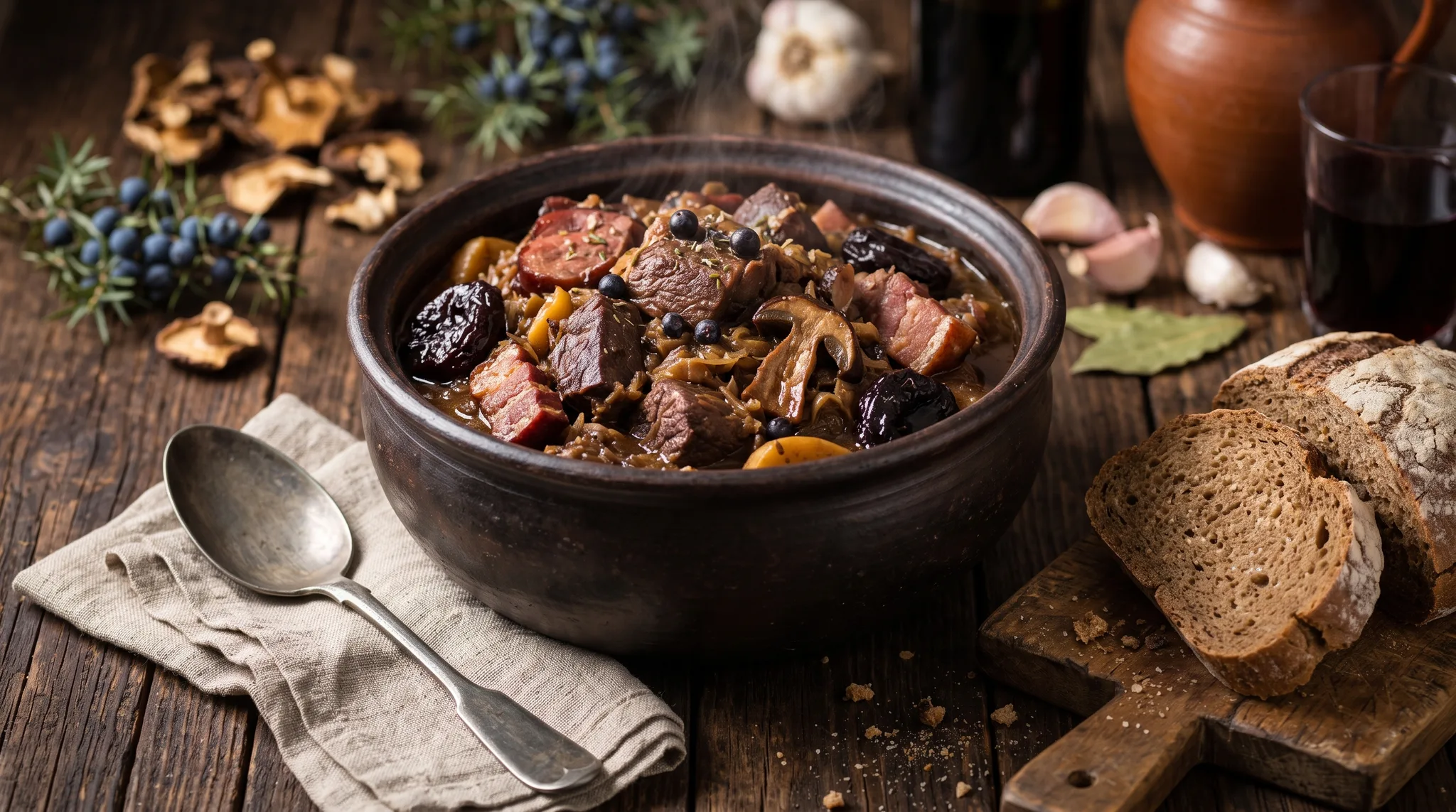 Bigos myśliwski wykwintny