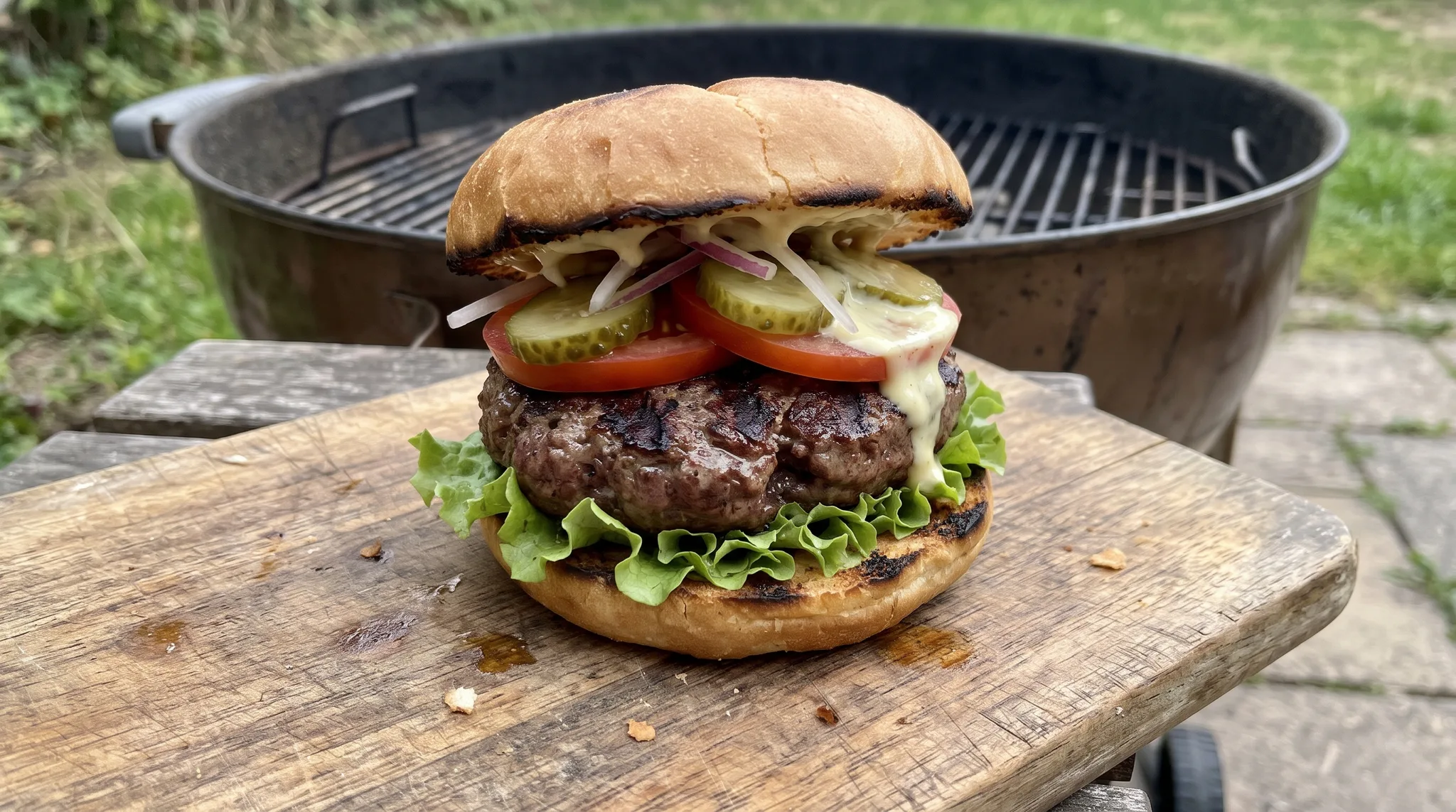 Polski hamburger z jeleniny