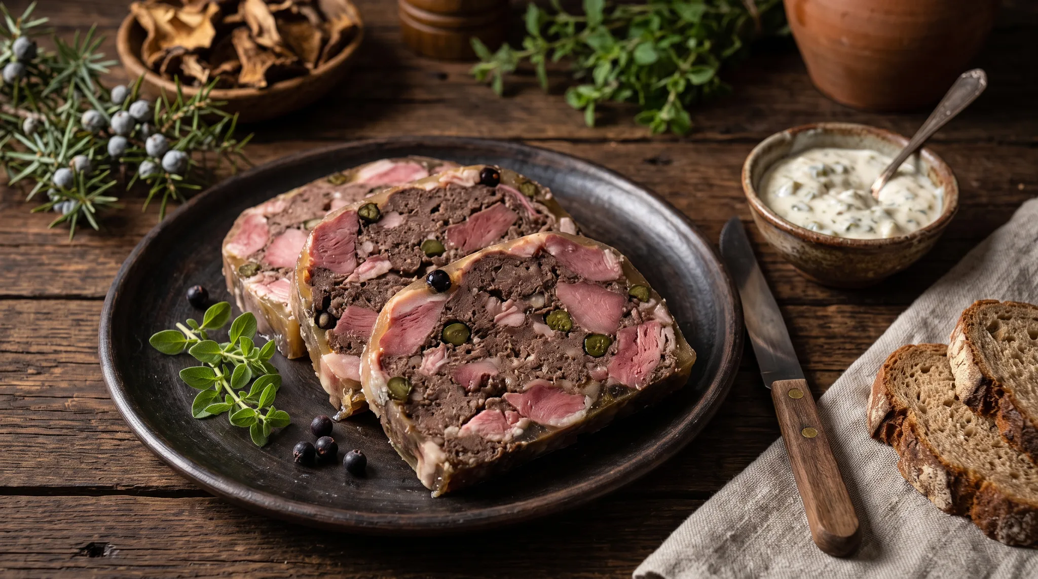 Salami z zająca z ozorami